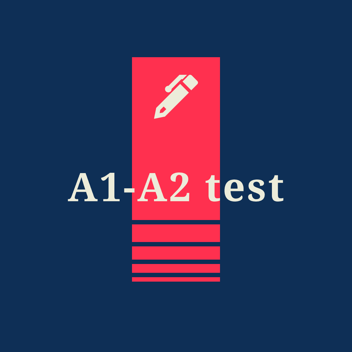 A1 A2 test gia praktikh logo